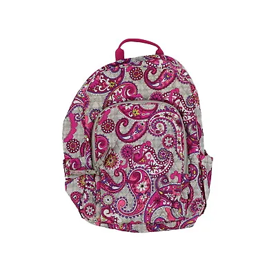 Vera Bradley Womens Campus Backpack Bookbag School Bag Travel Knapsack New Nwt • $39.99