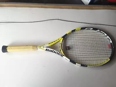 Babolat Aeropro Drive Plus 27.5 Cortex 100 Head 4 5/8 Grip Good Tennis Racquet • $149.99