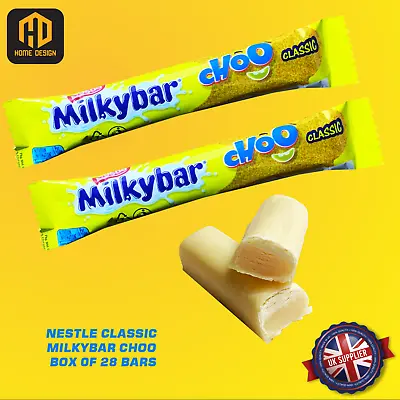 £13.90 • Buy *NEW* Nestle Classic Milkybar Choo FULL BOX X28 Bars  Fresh Stock