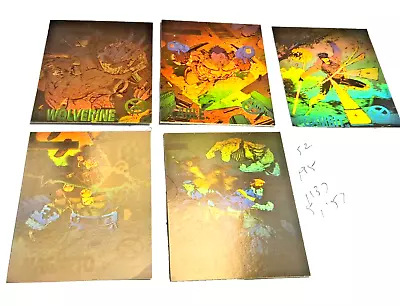 1992: Marvel X-Men Impel Complete Hologram Chase Card Set: XH1-XH5 • $39.95