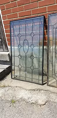 Tempered Leaded Double Glass ⅝  Inserts & Single Pane Glass 441$ & Under For Lg • £354.35