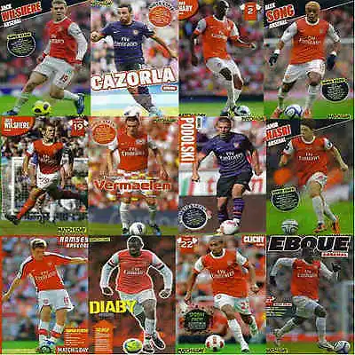 Match Of The Day Football (Soccer) Magazine Player Pictures Arsenal - Various • $1.55