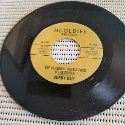 Safaris Image Of A Girl Bobby Day Hi-Oldies Records 45 RPM Vinyl Record #B228 • $9.85