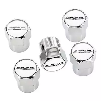 Chrysler Logo Tire Valve Caps Set (Chrome) • $14.95