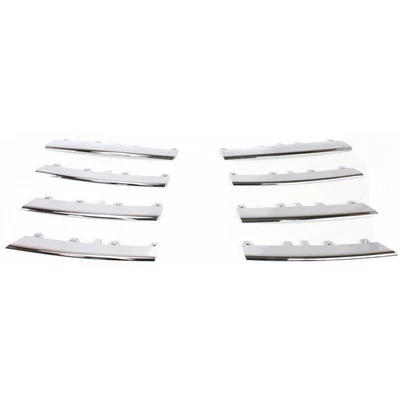 $40.44 • Buy Set Of 8 Grille Trims Grill Lower Chrome For VW Sedan Jetta For Fits 1KM898653