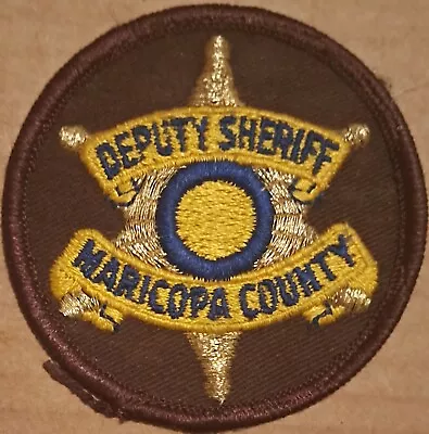 Deputy Sheriff Maricopa County Arizona Iron On Patch • $38.25