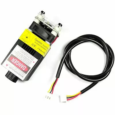 £98.09 • Buy 12V 405-445nm 500-7000mW Engraving Laser Class IV Cutting PWM CNC Flux Workshop