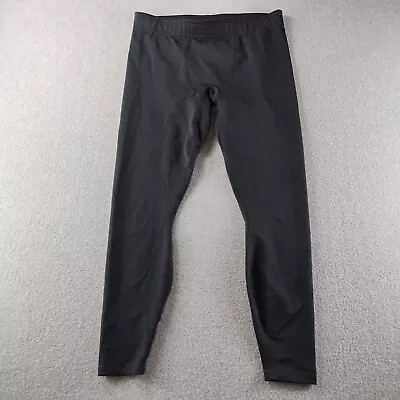 Oakley Black Sports Workout Compression Tight Pants Men's Size L • $15.99