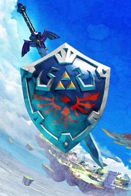 Zelda Poster Wall Art Home Decor Photo Prints 16x24 20x30 24x36  • $16.99