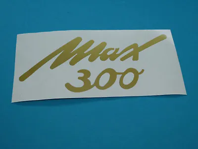 NSU  Max 300  Lettering Sticker Decal 51x116mm Gold New • $6.10