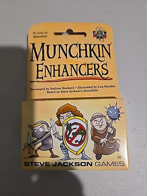 Munchkin Enhancers 30 Card Game Expansion Steve Jackson SJG4257 Booster Pack • $15