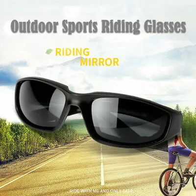 Men Women Wind Riding Glasses Resistant Padded Motorcycle Sunglasses Goggles • $6.99