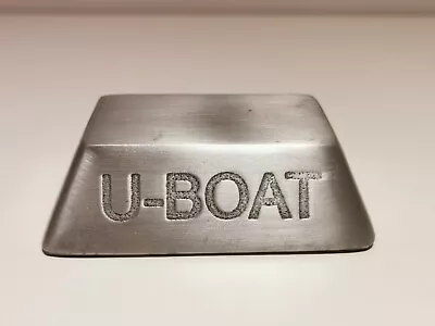 Rare  Genuine Used Solid Aluminum Desk Table Display Stand For Watches  U-boat  • $149