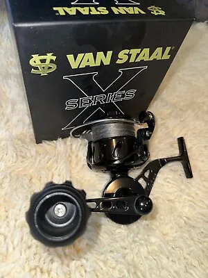 New Van Staal VSB200 With Power Knob 400 Yards Of 40lb SuperSlick V2 Braid • $920