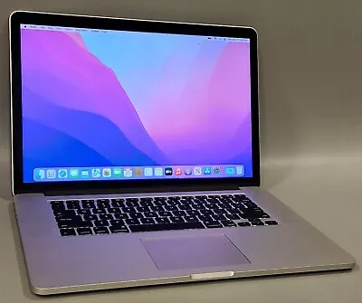 Apple MacBook Pro Retina 15  Mid 2015 Intel I7-4980HQ @ 2.80GHz 16GB 256GB SSD • $201.99