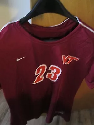 Nike Team Virginia Tech VT Hokies Basketball Jersey #8 Large- Also 1824 • $15