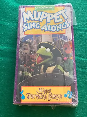 Vhs - Muppet Sing Alongs: Muppet Treasure Island - Jim Henson Video - 1996 - New • $16.99
