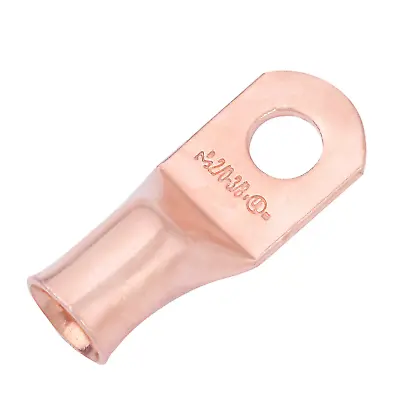 SELTERM 2/0 AWG 3/8  Ring Battery Cable End Terminal Lugs Bare Copper • $7.22