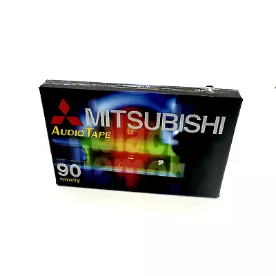 C90 Audio Cassette Tape Mitsubishi Normal Blank • £5.99