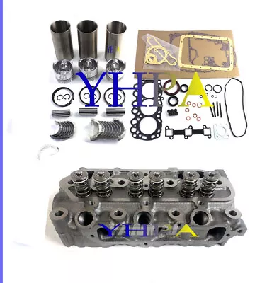 For Mitsubishi Engine Parts L3E2 L3E L3E-61SD Cylinder Head Overhaul Rebuild Kit • $1030