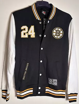 Boston Bruins NHL Varsity Jacket By Majestic Size Small NEW • $37.24