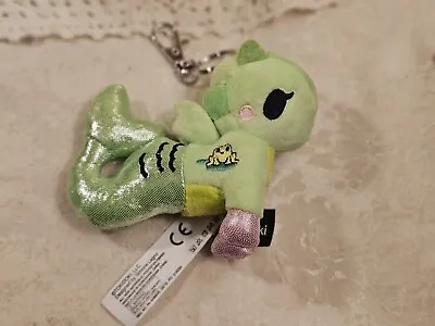 Tokidoki Mermicorno LilyPad 4  Green Frog Unicorno Plush Keychain Backpack Clip • $4.50