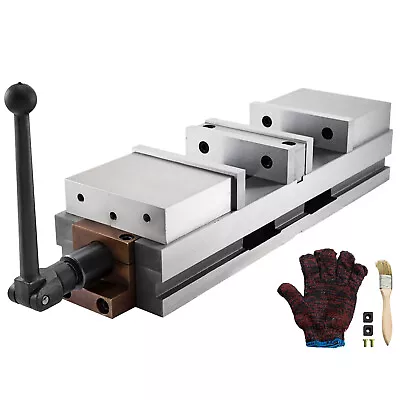 VEVOR 6  Lockdown CNC Vise W/ Double Station For Milling Machine 2 Movable Jaws • $217.99