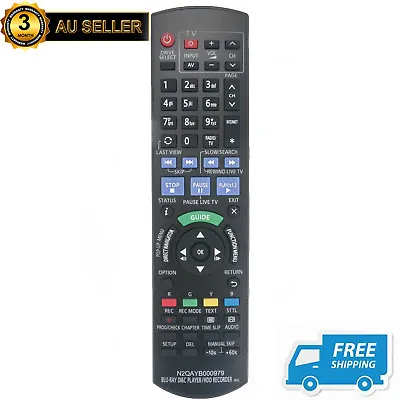 N2QAYB000979 Remote For Panasonic DVD Recorders DMR-XW380 DMR-XW385 DMR-XW390 • $18.34