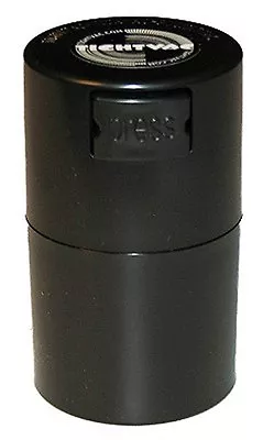 $10.99 • Buy .06 Liter Tightvac Pocketvac Air & Smell Proof Vacuum Sealed Container Black