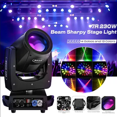 7R 230W Moving Head Light RGBW Stage Lighting LED DMX Beam Disco DJ Party Show • $246.99