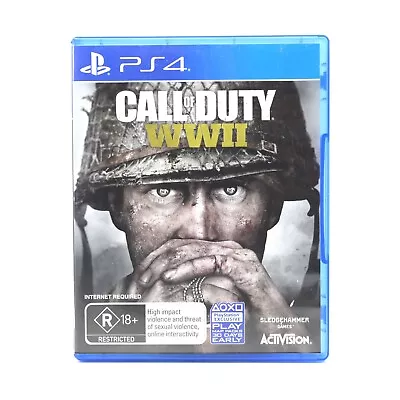 Call Of Duty: WWII #1 - Sony Playstation 4 / PS4 Game - FREE POST! • $24.99