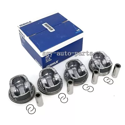 4x Pistons & Rings Assembly Φ21mm 82.51mm STD For VW GTI Tiguan AUDI A4 2.0 TFSI • $162.29