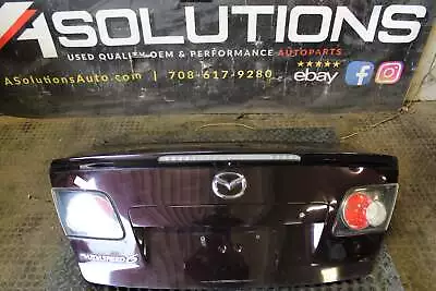 06-07 Mazdaspeed 6 MS6 Mazdaspeed6 Rear Trunk Panel Lip Spoiler OEM • $199.99