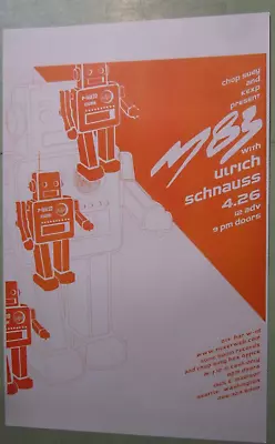 M83 W/Ulrich Schnauss 2005 Original Seattle WA Concert Show Gig Poster • $14.99