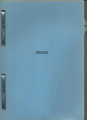 Honda XR250 XL250S Twinshock (79-80) Factory Repair Manual Book XR XL 250 EW71 • $31.07