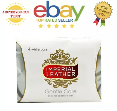 Imperial Leather Mild For Sensitive Skin Bar Soap Pack Of 4 X 100g • £6.99