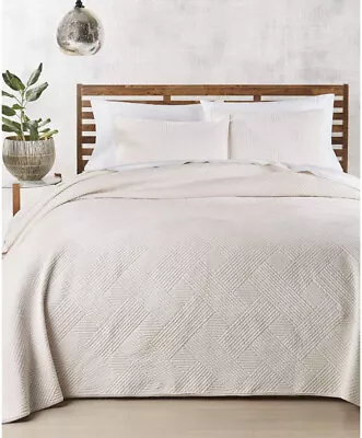 Charter Club Damask King 3PC Velvet Coverlet Set • $95