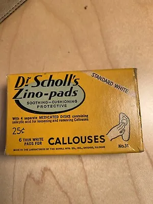 Vintage Box Items Dr. Scholl's Zino-pads Corn Removal • $10