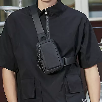 Men Chest Bag Pack Outdoor Travel Sport Shoulder.Sling Backpack Cross Body Bag • $12.93