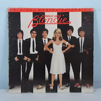 ** Mfsl Blondie - Parallel Lines 1981 Mobile Fidelity Press Mfsl 1-050 Vg+ • £65.96