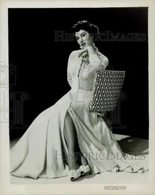 1954 Press Photo Rita Gam Actress For Metro-Goldwyn-Mayer Studios. - Hpx14579 • $29.88