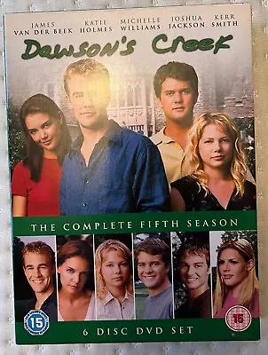 Dawson's Creek The Complete Fifth Season - 6 Disc DVD Set • £4.99