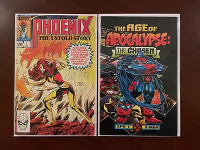 Phoenix: The Untold Story #1 & The Age Of Apocalypse: Chosen #1 John Byrne X-Men • £12.06