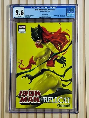 Iron Man Hellcat Annual #1 2022 Marvel Comics 1st Print Ivan Tao Variant CGC 9.6 • $0.99