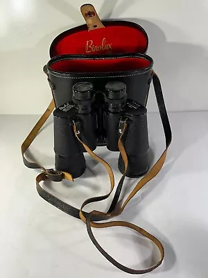 Vintage Binolux Binoculars 7 X 50 T-63 82688 4052 Case 372 Ft At 1000 Yds Black • $14.95