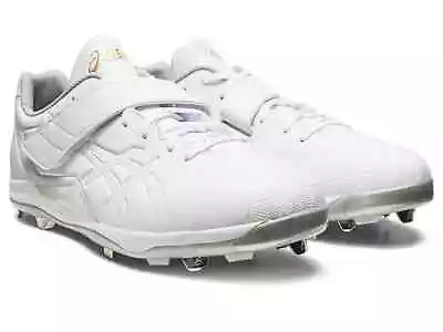 ASICS GOLDSTAGE SETDO  WIDE  1121A066 110 White White Baseball Cleats • $150