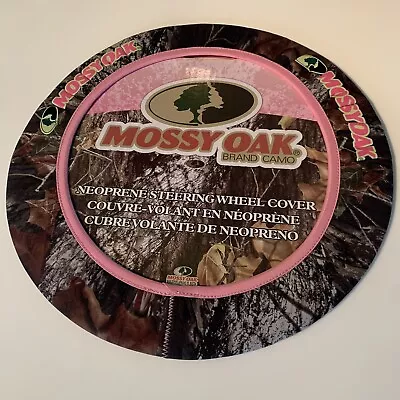 New Mossy Oak Brand Pink Camo MSW4404 Neoprene Steering Wheel Cover Camouflage • $16.86