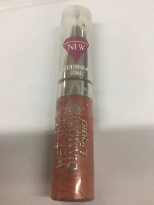 Maybelline Wet Shine Diamonds Liquid Lipcolor Lip Gloss / MEDITERRANEAN CORAL • $18.66