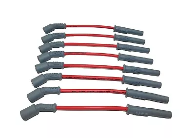 MSD Spark Plug Wires Spiral Core 8.5mm Red Boots Chevy GMC 4.8 /5.3 /6.0L 32829 • $119.95