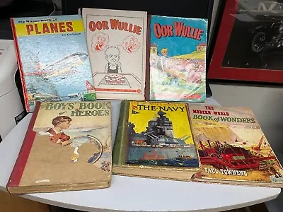 £10 • Buy Job Lot  6X Vintage Antique Childrens Books Bundle  50s 60s 70s  Illustrated TLC